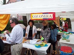 Kolumbianischer Stand